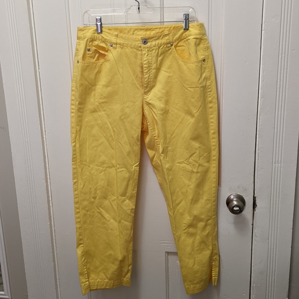 Yellow Liz Claiborne Jeans